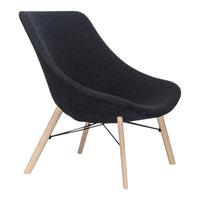 Auki Lounge Chair - Wooden Base