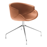 Bix Armchair - 4-Star Swivel Base - Upholstered