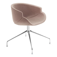 Bix Armchair - 4-Star Swivel Base - Upholstered