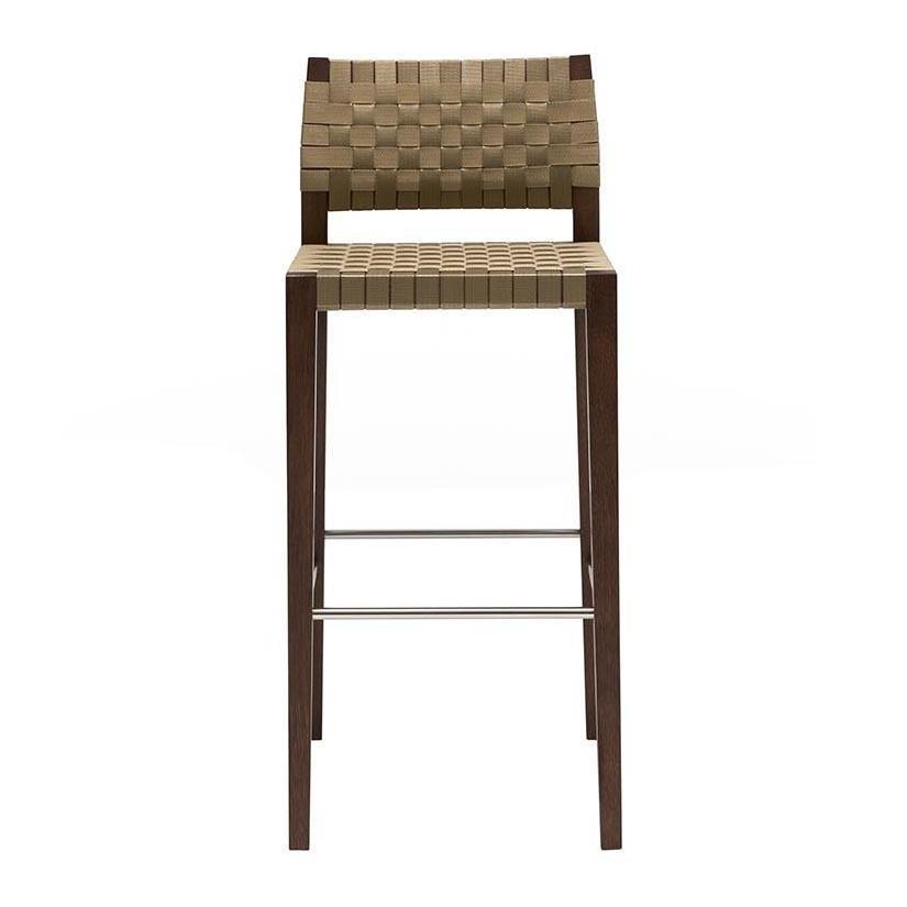 Valeria BQ7514 Bar Stool - Woven Seat & Back