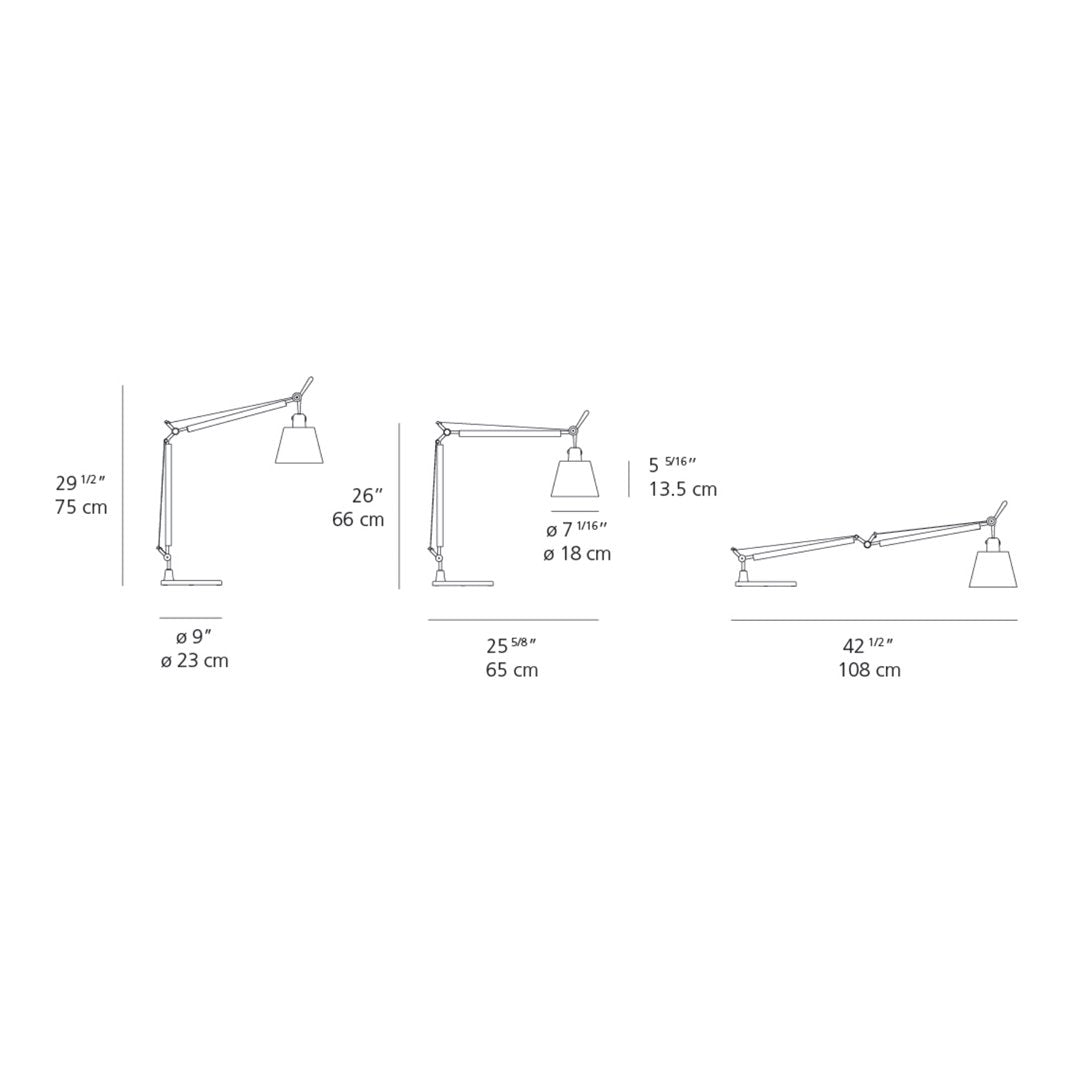 Tolomeo Table Lamp w/ Shade