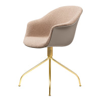 Bat Meeting Chair - Swivel Base - Front Upholstered