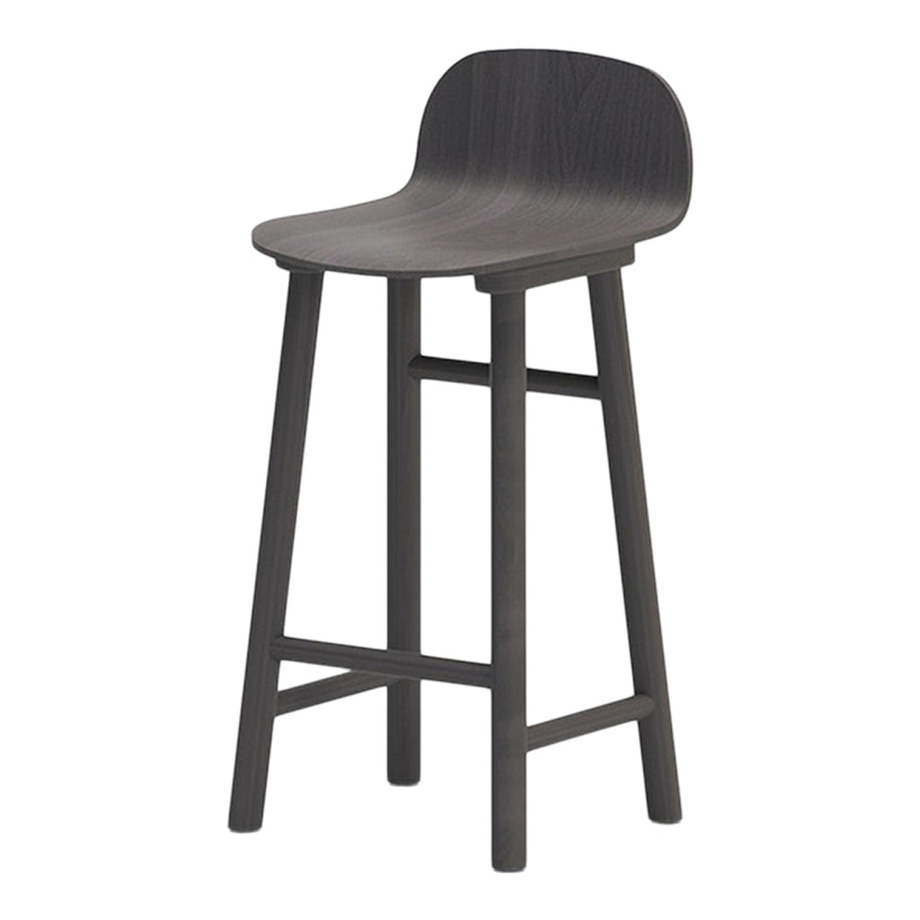 Beech Shell 65 Counter Stool - Low Back – Design Public