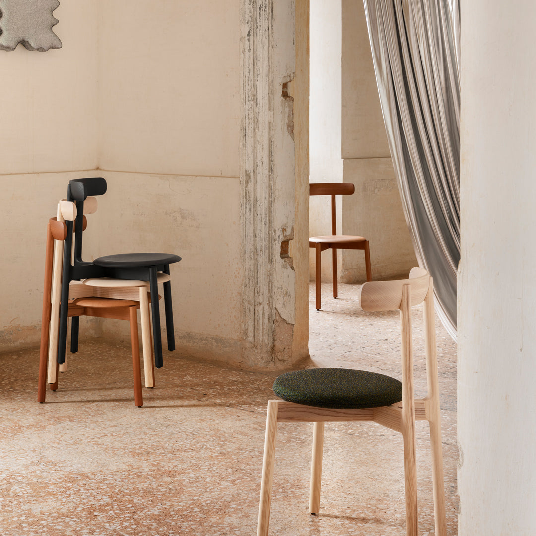 Bice Side Chair - Upholstered Seat