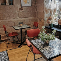 Praga Outdoor Dining Table - Bari Base