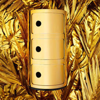 Componibili Round 3 Door Storage Tower