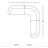 Vesta Pre-configured Sofa - Setup 6