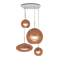 Copper Range LED Round Pendant System