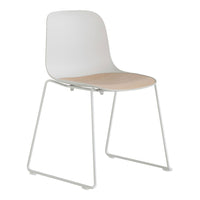 Seela Side Chair - Sled Base, Unupholstered