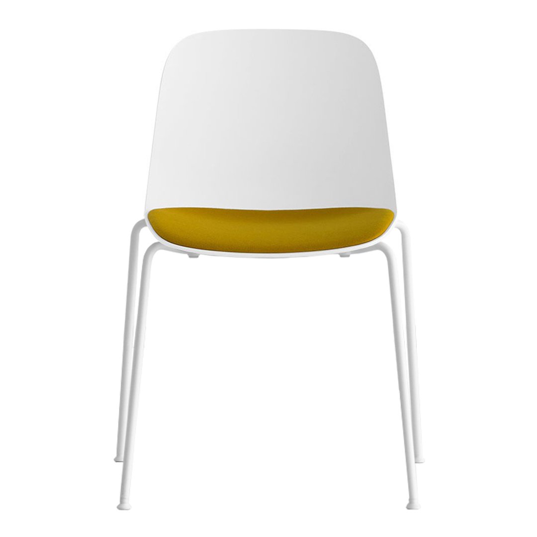 Seela Side Chair - Wide Base, Seat Upholstered