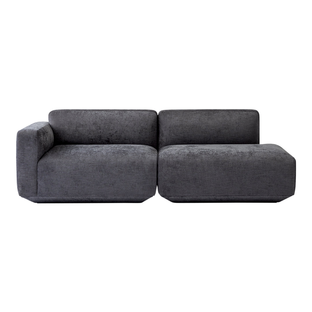 Develius Models G & H - 2-Seater Sofa w/ Open End