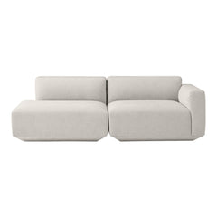 Develius Models G & H - 2-Seater Sofa w/ Open End