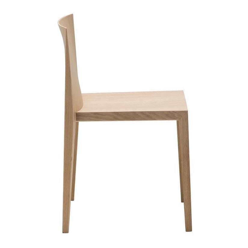 Sail SI1248 Oak Chair - Stackable