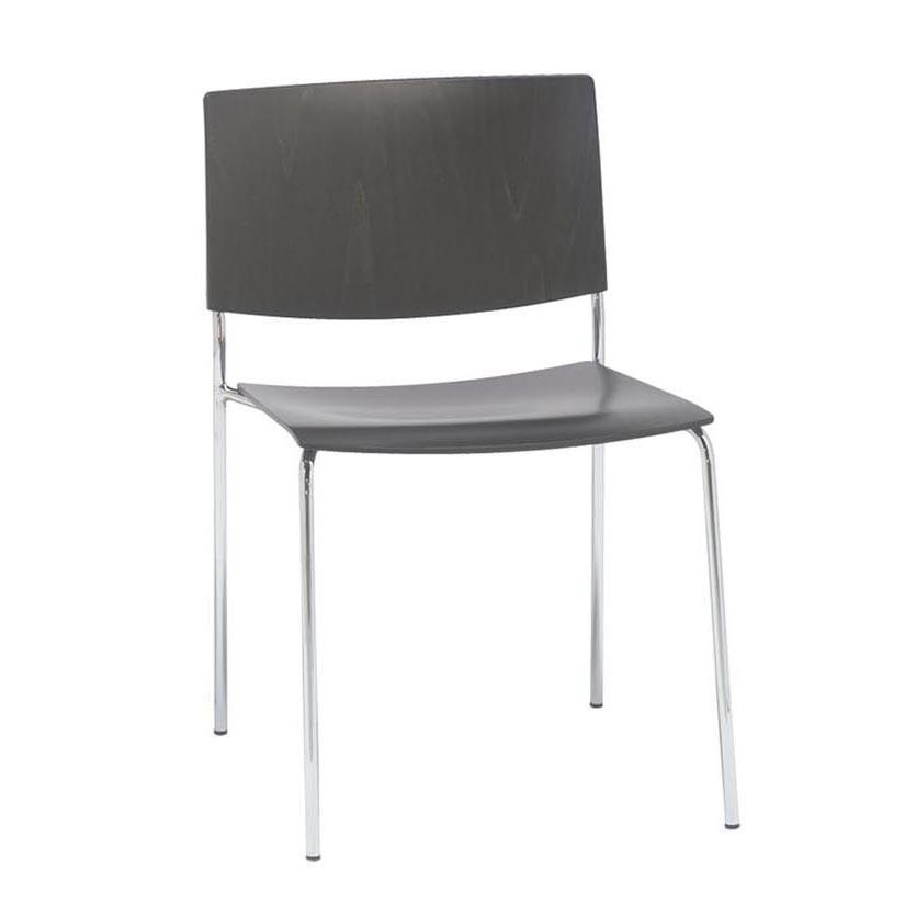 Sit SI120 Chair - Wood Shell - 4-Leg Base