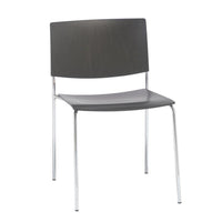 Sit SI120 Chair - Wood Shell - 4-Leg Base