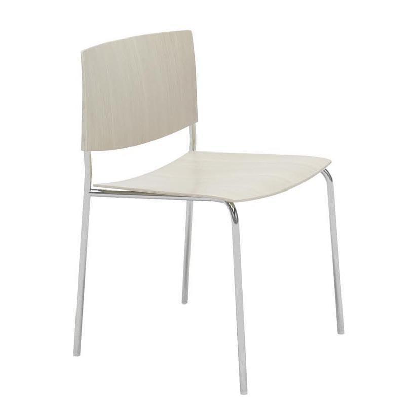 Sit SI120 Chair - Wood Shell - 4-Leg Base