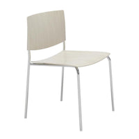 Sit SI120 Chair - Wood Shell - 4-Leg Base