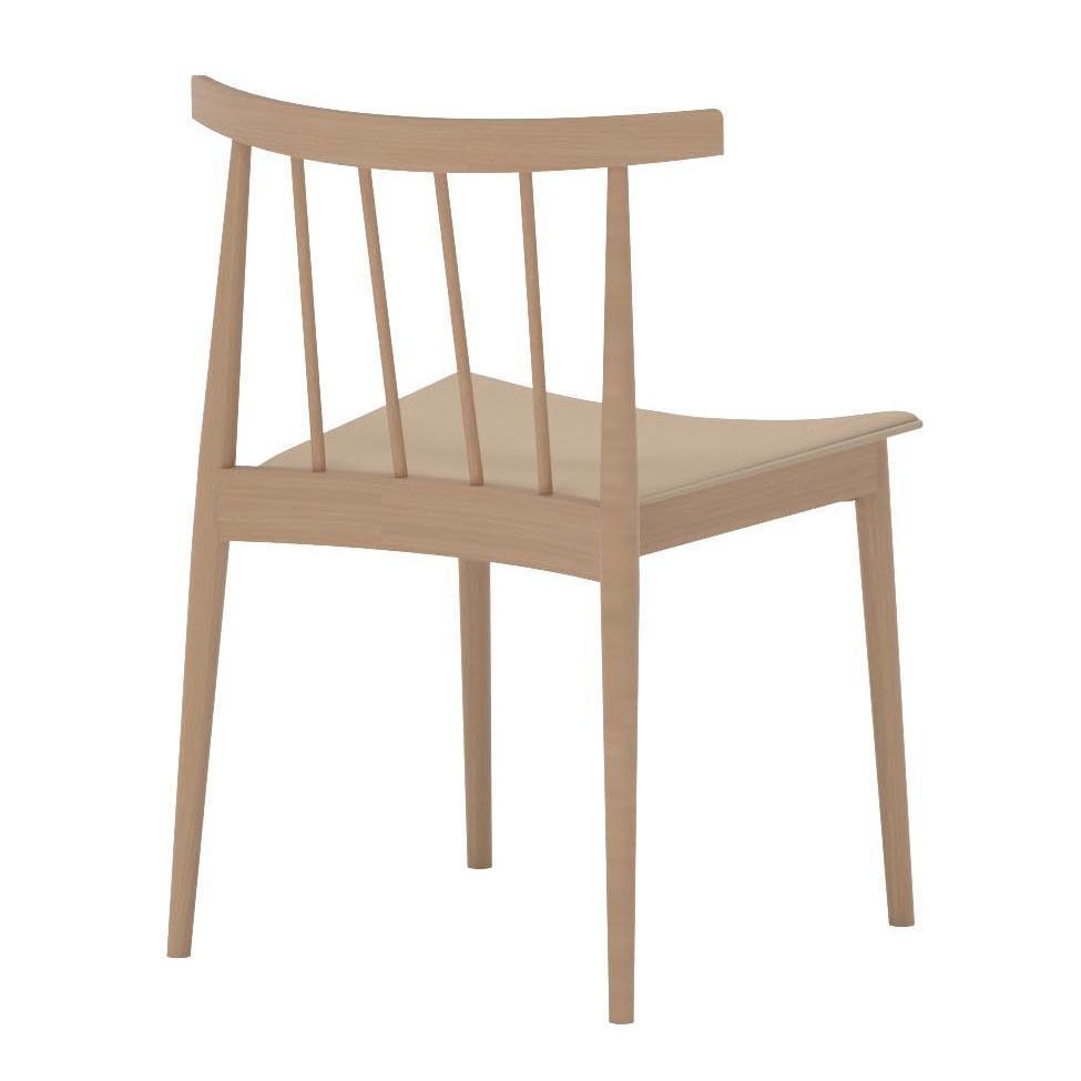 Smile SI0324 Spindle Back Chair - Seat Upholstered Stackable