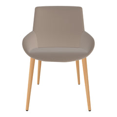 Noom Series 30 Armchair - Conical Wood Legs