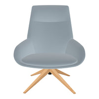Noom Series 20 Lounge Armchair - Pyramid Wood Base