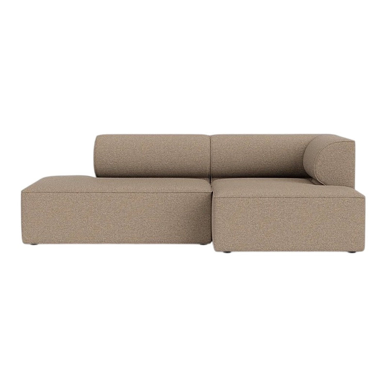 Beige modular sofa with a textured pattern, featuring clean lines and a modern design. Perfect for contemporary living spaces.