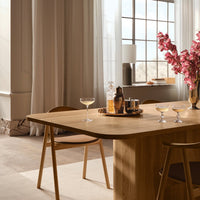 Eida Rectangular Wood Dining Table