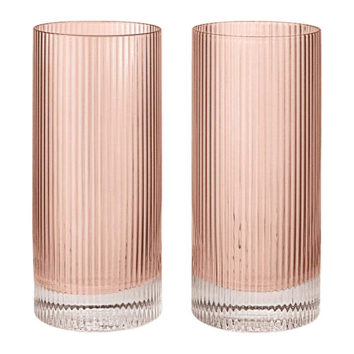 Ripple Highball Glasses - Set of 2