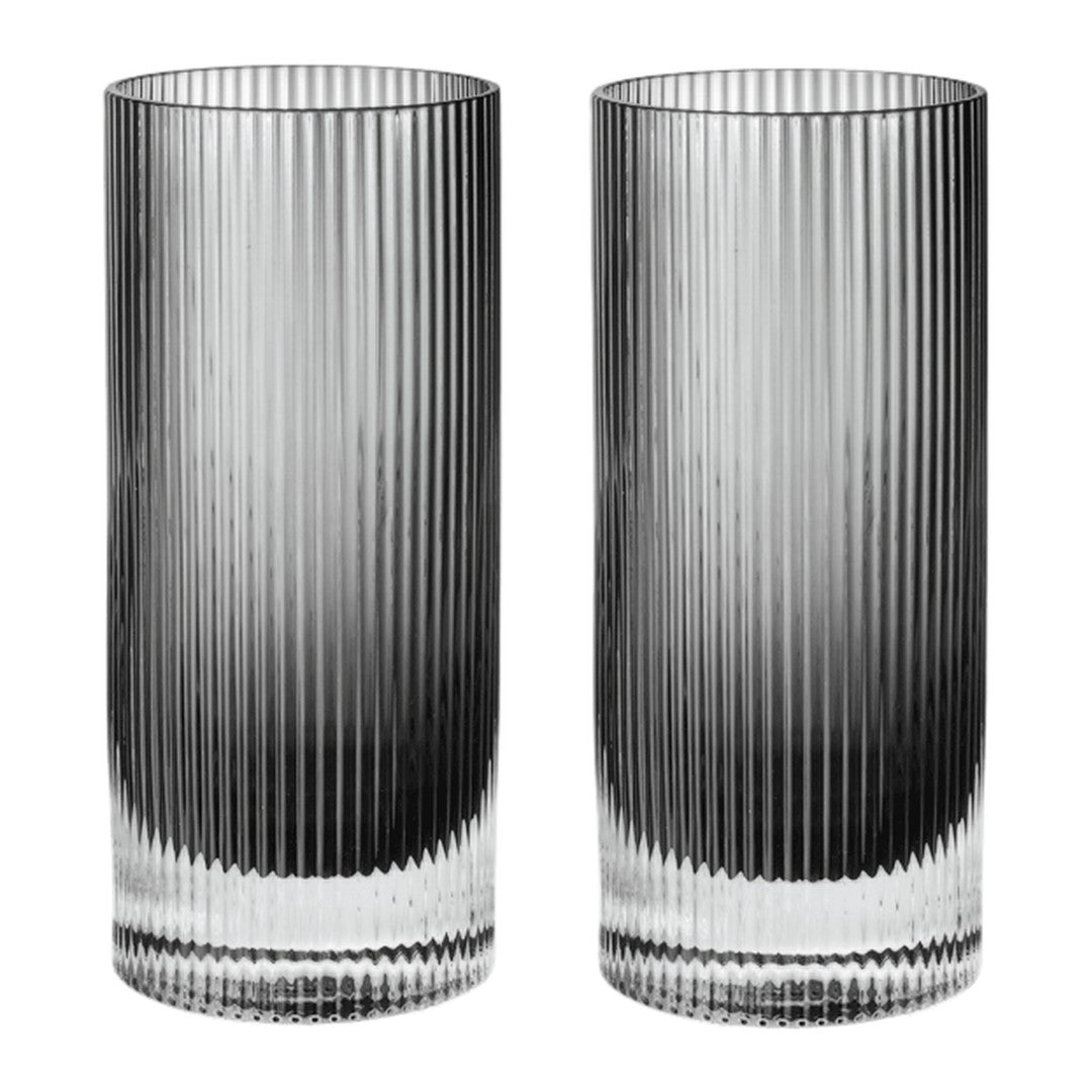 Ripple Highball Glasses - Set of 2