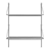 Shelf Library Pre-configured Wall Unit - Hanger  Section