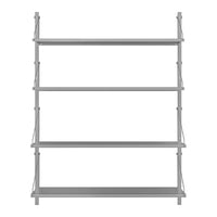 Shelf Library Pre-configured Wall Unit - Single Section