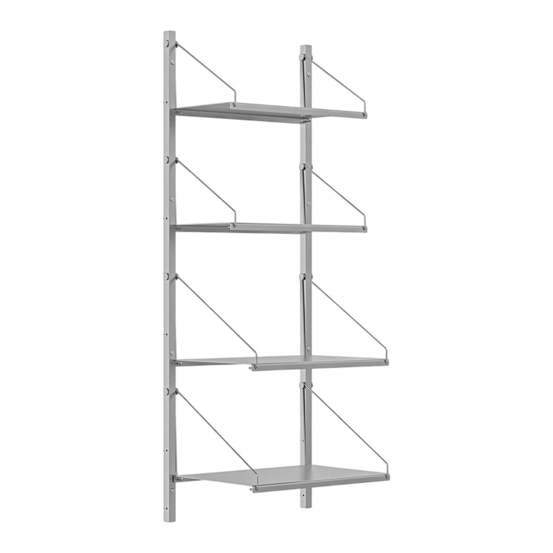 Shelf Library Pre-configured Wall Unit - Single Section
