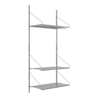 Shelf Library Pre-configured Wall Unit - Hanger  Section