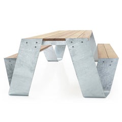 Hopper Picnic Table w/ Anchoring Holes