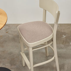 Ideal Barstool - Seat Upholstered - Beech Pigment Frame