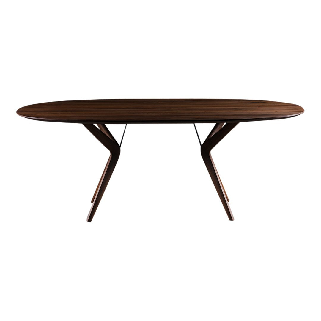 Lakri Oval Dining Table