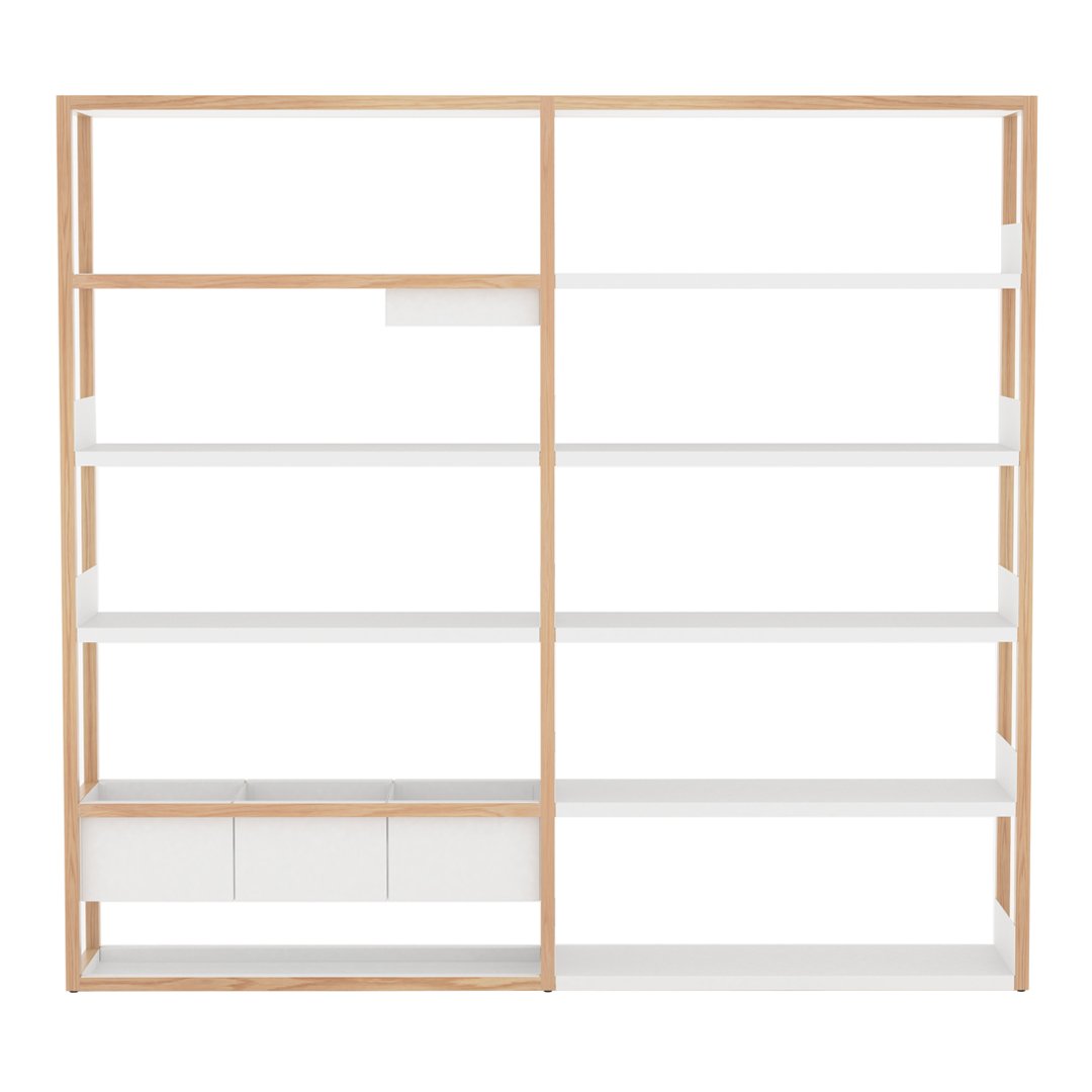 Lap Tall Shelving - Version 1 + Version 2 Extension