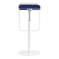 Lem Self-Returning Bar Stool w/ Gas Lift - Upholstered