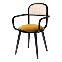 Luc Armchair - Upholstered Seat