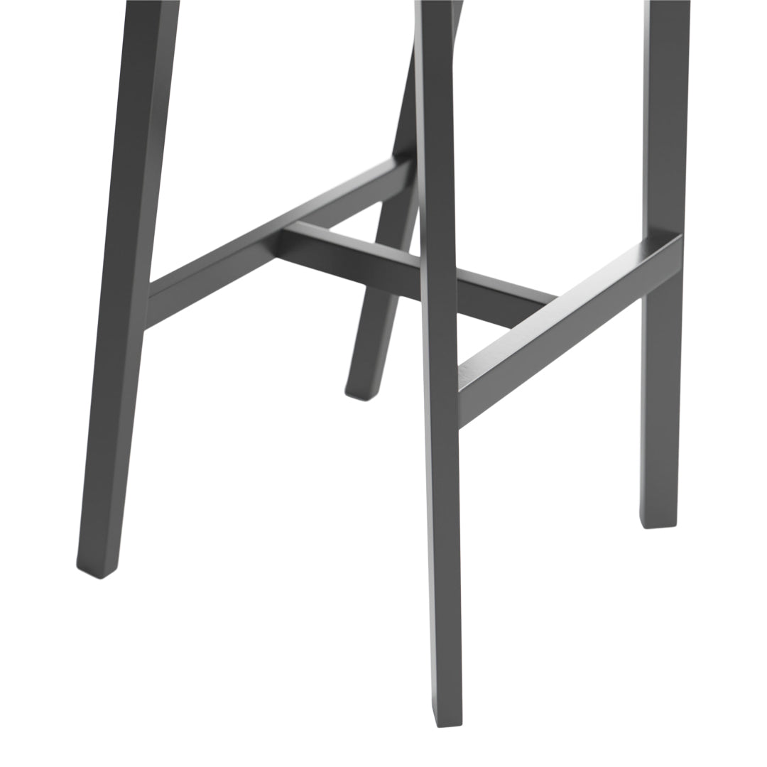Merano Barstool - Seat Upholstered - Oak Pigment Frame