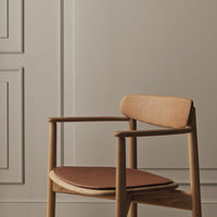 Merge Dining Armchair w/ Upholstered Seat