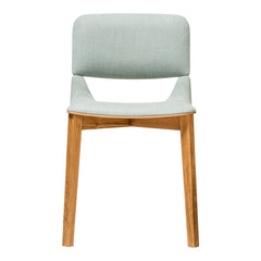 Leaf Chair - Seat Upholstered - Oak Frame