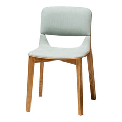 Leaf Chair - Seat Upholstered - Oak Frame