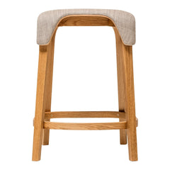 Leaf Barstool - Seat Upholstered - Beech Frame