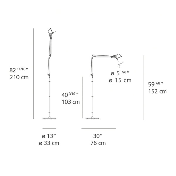 Stylish adjustable lamp in sleek metallic finish, featuring modern lines and a minimalist design.