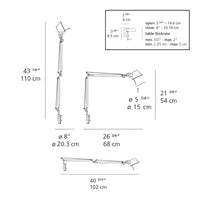 Tolomeo Mini Table Lamp w/ Clamp