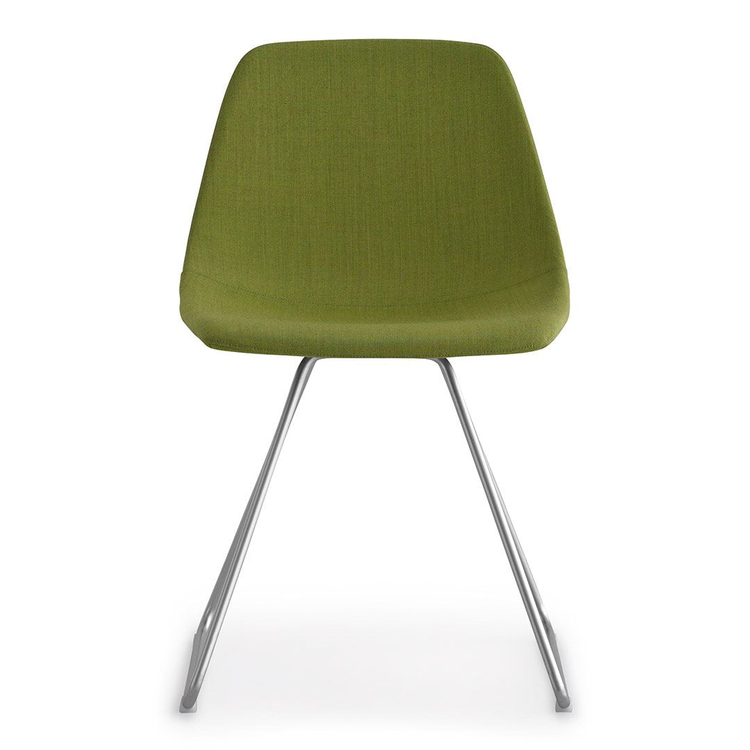 Miunn Dining Chair - Sled Base, Upholstered