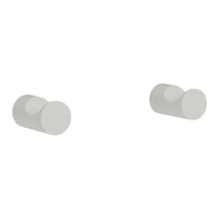 Minimalist design in soft gray, featuring smooth cylindrical shapes with a matte finish. Perfect for modern decor.