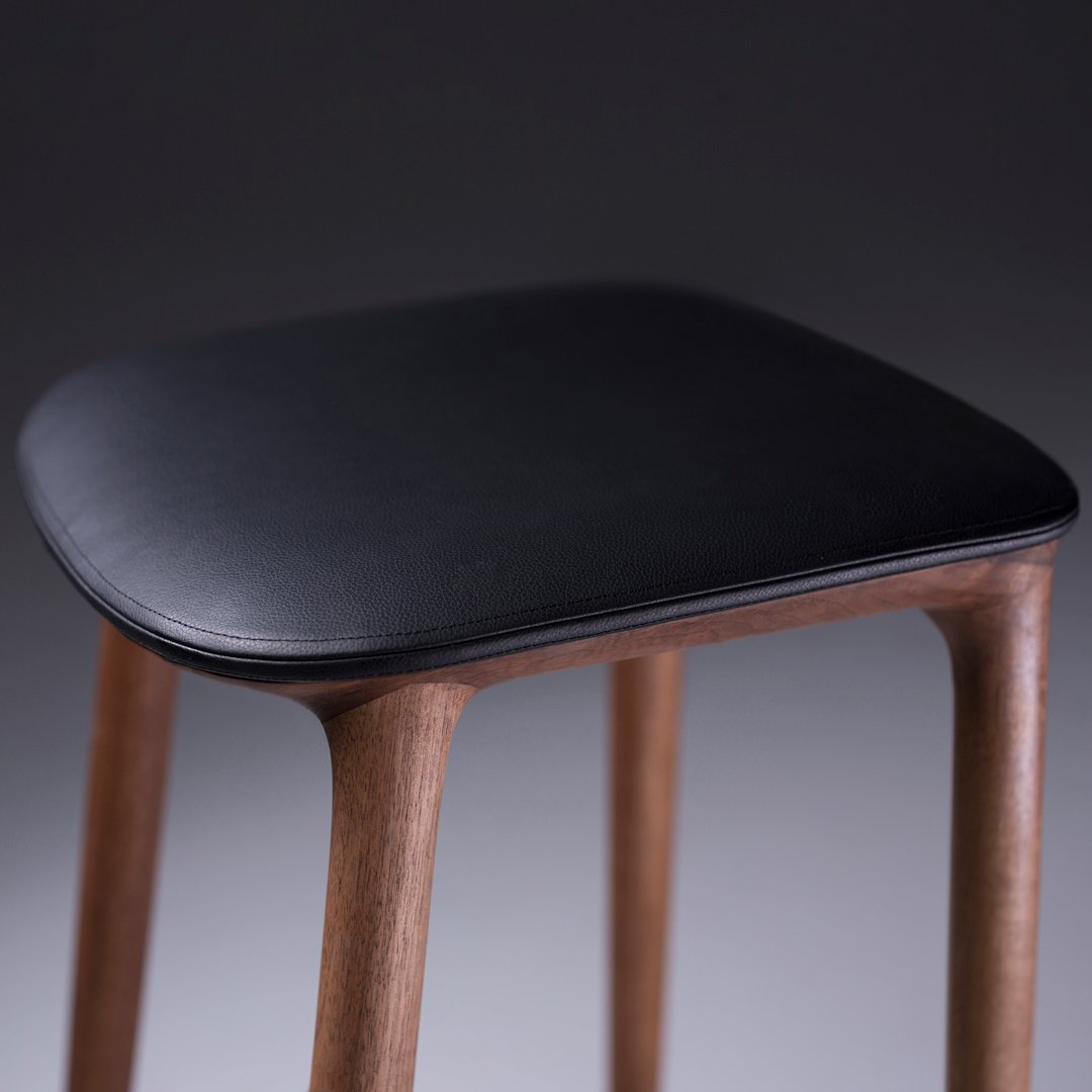 Neva Bar Chair - Upholstered