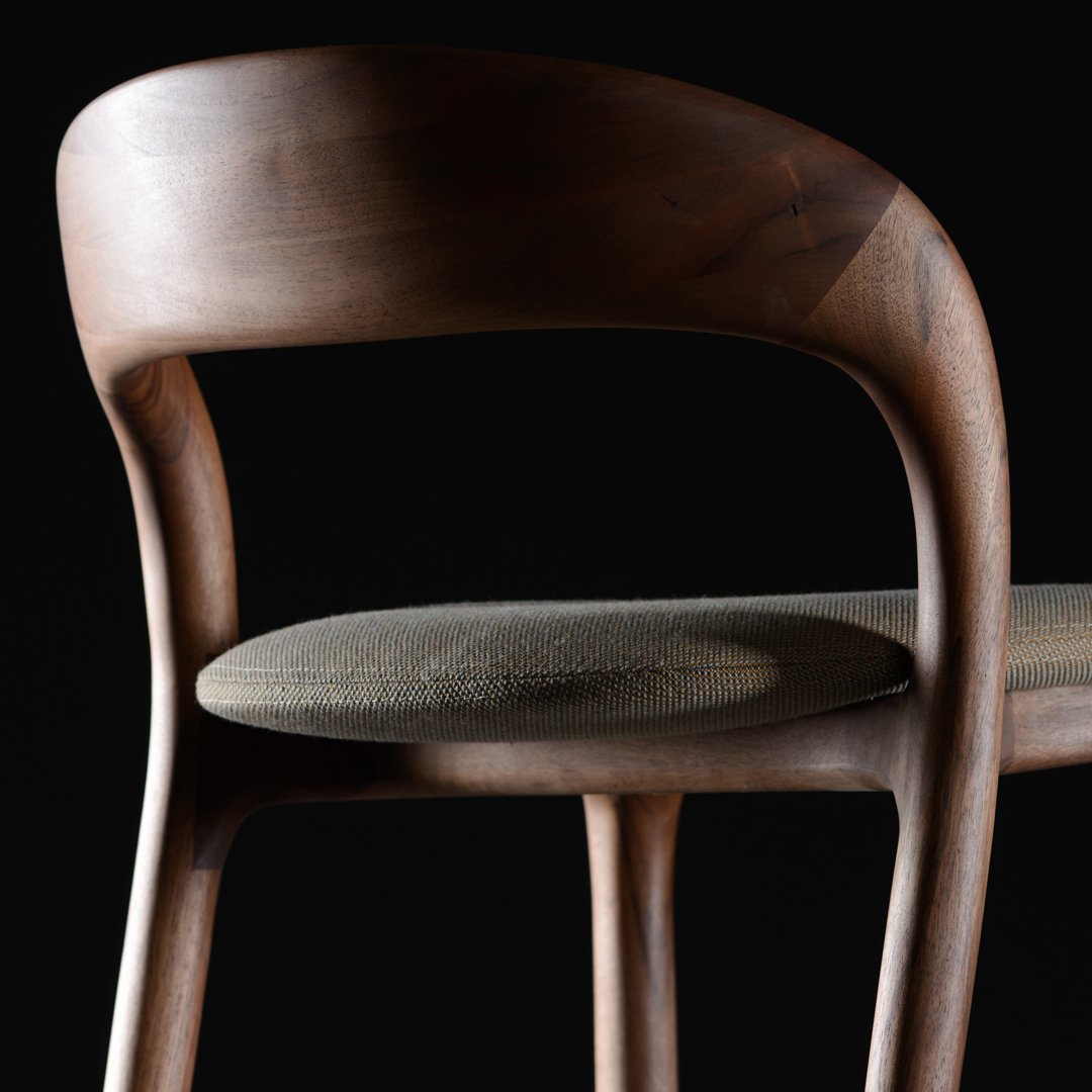 Neva Light Bar Chair - Upholstered