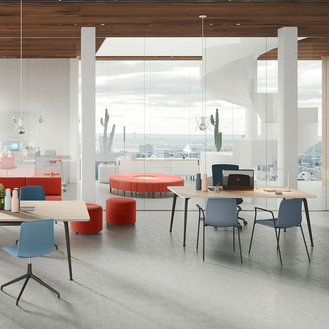 Noom Series 50 Chair - 4-Star Swivel Base - Upholstered Shell